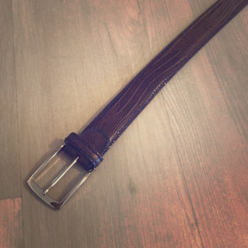 Snake skin-Blue stitching